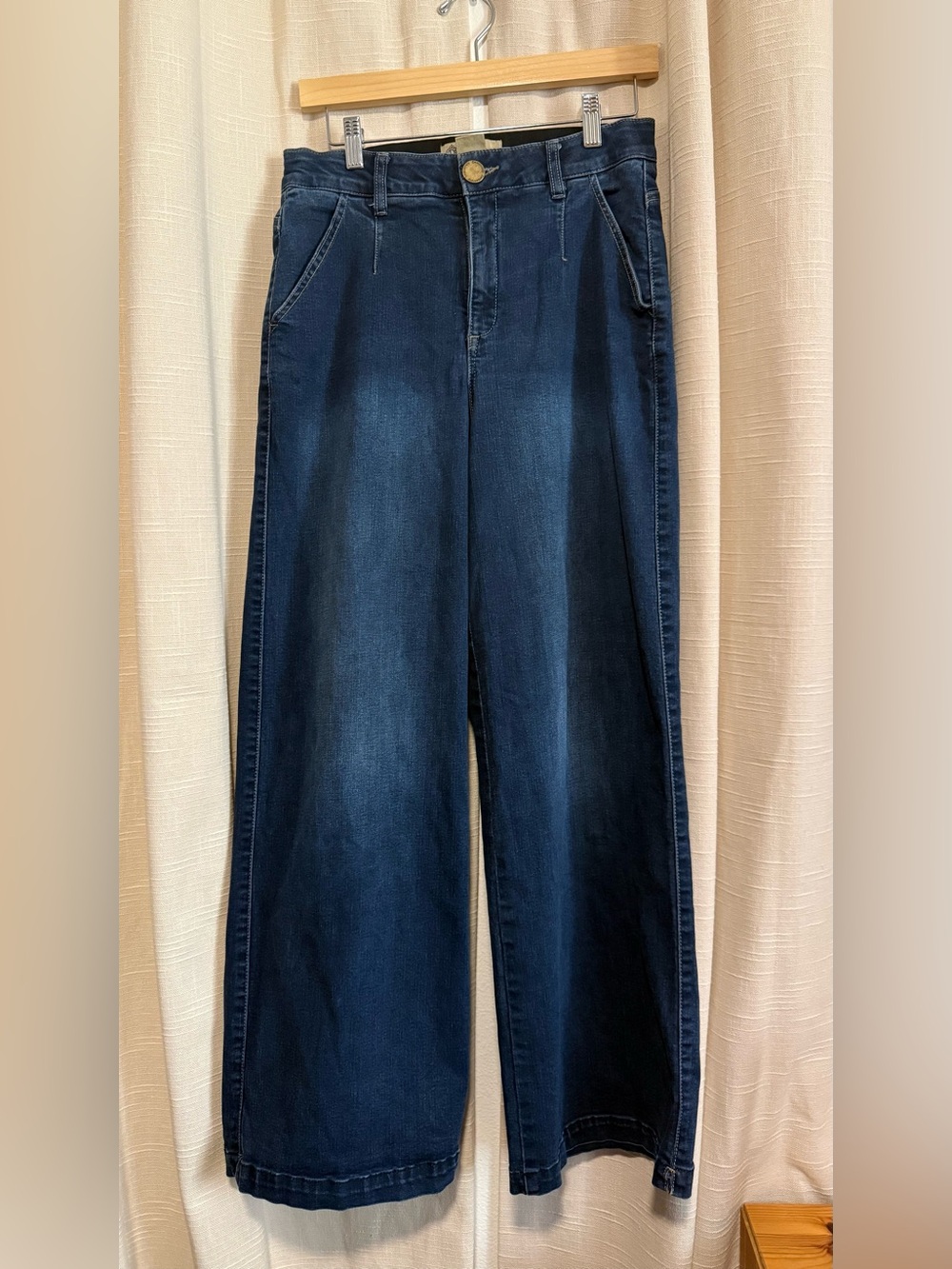Democracy Women's Ab technology wide-Leg Jeans